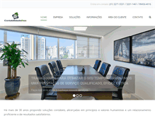 Tablet Screenshot of contabilidadedias.com.br
